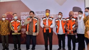 Airlangga Hartarto: Kontribusi Perluasan Pabrik Refinery Mineral Gresik Suburkan Ekonomi Nasional