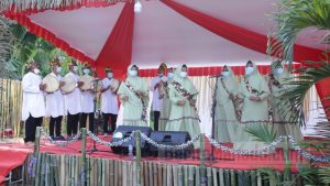Ada Alunan Qasidah di Upacara Adat Tulude Bitung