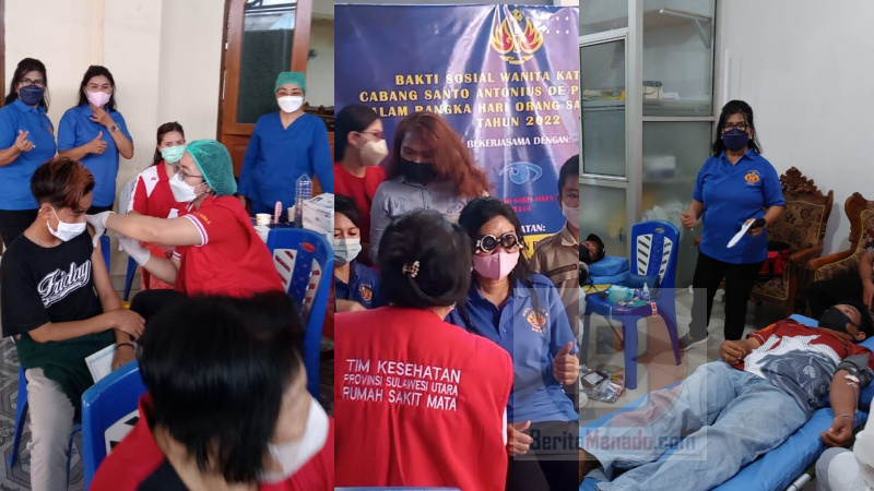 Bakti Sosial Kembali Dilakoni WKRI Cabang St Antonius de Padua Girian