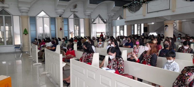 Ibadah Perdana WKI Wilayah MaMa Digelar, Pdt Freeke Winerungan: Berintegritas Dalam Melayani