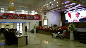 Jokowi Ingatkan Pemkot Bitung Waspadai Lonjakan Kasus COVID-19