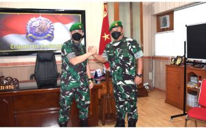 Lepas Sambut Danrem 131/Santiago Digelar, Brigjen TNI Meyer Resmi Digantikan Brigjen TNI Mukhlis