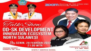 ‘Talk Show Development Innovation Ecosystem North Sulawesi’ Olly – Steven: Berkawan dengan Kemajuan!