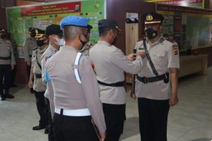2 Jabatan Kasat Diserahterimakan Kapolres Bolsel