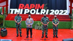 Kawal Kebijakan Nasional, Kapolri Tegaskan Soliditas dan Sinergitas TNI-Polri
