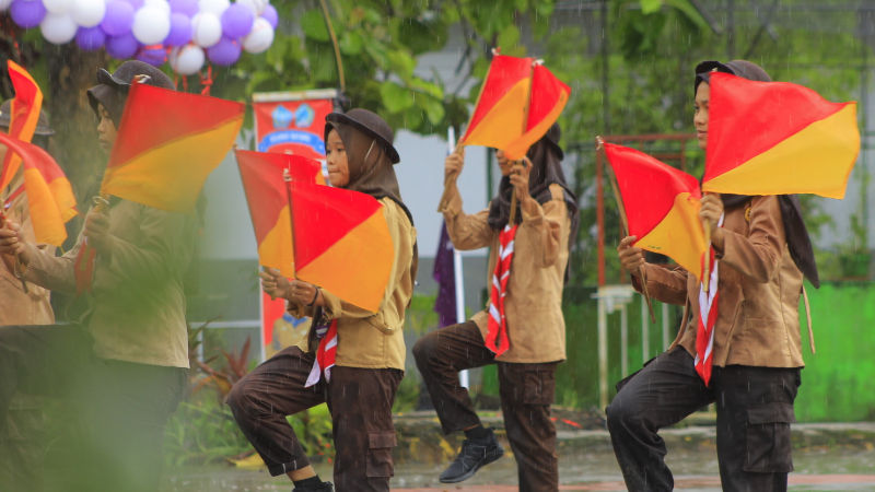 Berbagai Atraksi Meriahkan HUT ke-36 SMA N 1 Bolangitang