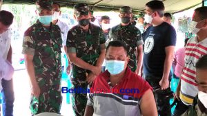 Kodim 1309/Manado Jemput Bola dengan Gelar Serbuan Vaksinasi, Peserta Membludak