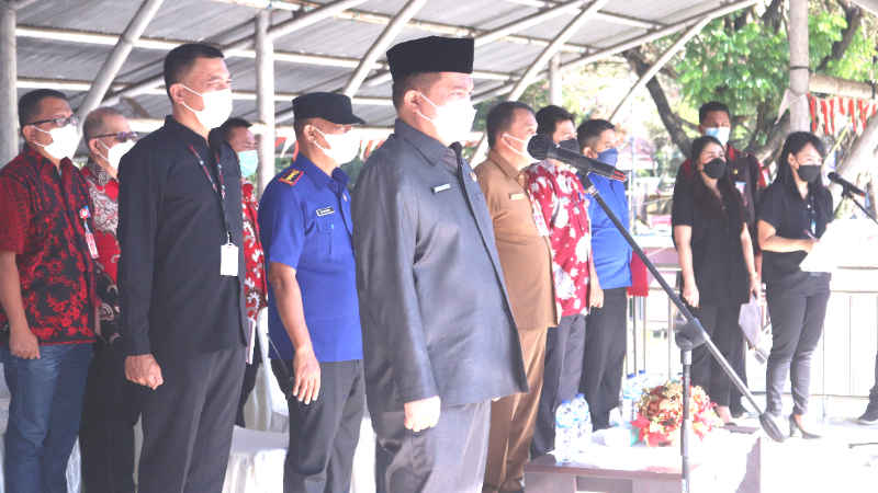 Pimpin Apel Peringatan HUT ke-103 Damkar, Ini Amanat Richard Sualang