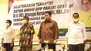Ketua Umum Airlangga Hartarto Targetkan Yogyakarta Jadi Lumbung Suara Golkar