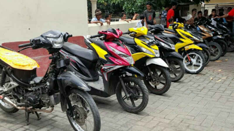 Seorang Pelaku Curanmor Bersama 9 Barang Bukti Diamankan Tim Resmob Presisi Polda Sulut