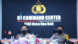 Pastikan Pengamanan Event Internasional, Kapolri Tinjau 91 Command Center di Bali