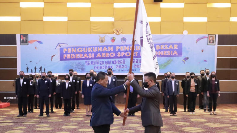 Gubernur Olly Dondokambey Hadiri Pengukuhan Pengurus FASI Sulut Periode 2021-2025