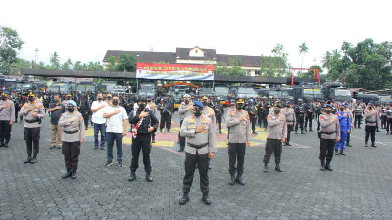 Wakapolda Sulut Apresiasi Keberhasilan Personel Brimob Purna Tugas BKO Polda Papua