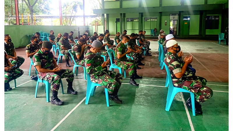 Kodim 1309/Manado Tingkatkan Iman dan Taqwa, Wujud Teladani Nabi Muhammad SAW