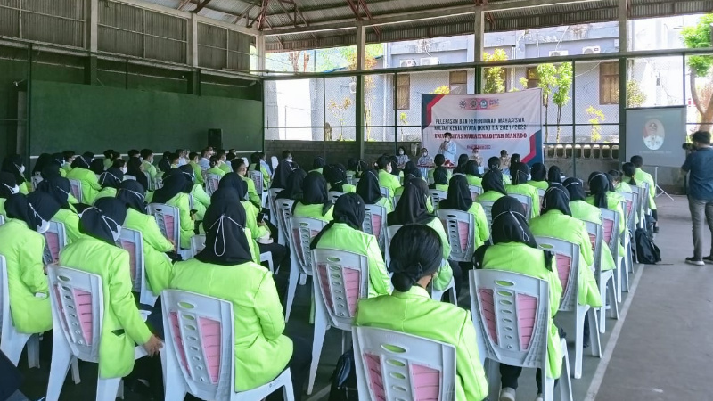 Ratusan Mahasiswa UNIMMAN Gelar KKN di Bitung, Bakal Fokus Data Kesehatan Masyarakat