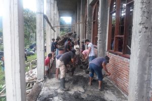 Solidaritas Umat Katolik Mitra, Gotong Royong Rampungkan Lantainisasi Gereja Stasi Noongan