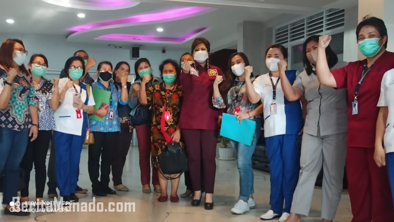 Karyawan RSU GMIM Bethesda Curhat ke Senantor Maya Rumantir Soal Rekening Diblokir Yayasan Medika