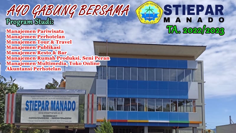 2022, STIEPAR Manado Buka Pendaftaran Mahasiswa Baru  
