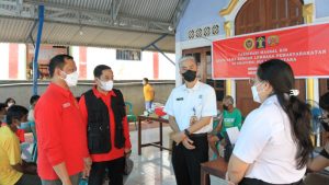Program Vaksin BIN Sulut Masuk Lapas Kelas II A Manado