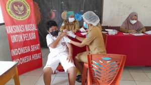 Dukung Pemulihan Ekonomi, BIN Sulut Bersama Dinkes Pacu Vaksinasi