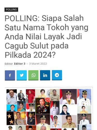 Polling Cagub Sulut Disebut Hanya Cari Sponsor, Ruben Saerang: Olly Dondokambey Masih Jadi Penentu