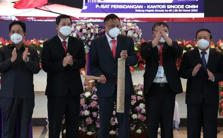 Sidang Majelis Sinode ke-81 GMIM Resmi Dibuka, Olly Dondokambey: Buat Keputusan yang Mendamaikan