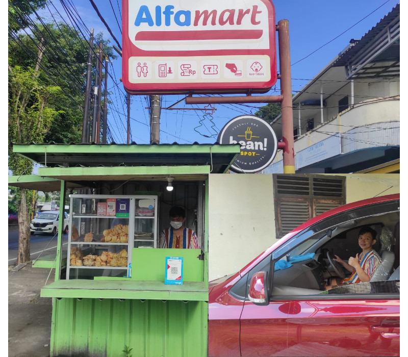 2 Tahun Jualan Gorengan Depan Alfamart, Marlon Berhasil Beli Mobil MPV Tunai