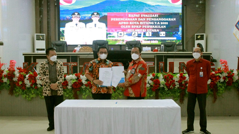 Sistem Perencanaan dan Penganggaran Maurits Mantiri – Hengky Honandar Dievaluasi BPKP Sulut