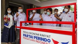 Perindo Terus Berbagi Gerobak dan Bantuan Modal Usaha, Upaya Bangun Kesejahteraan Rakyat