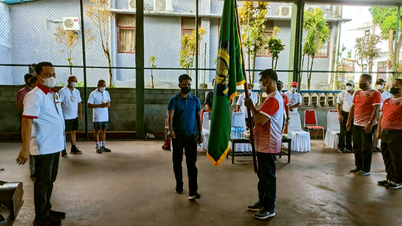 Hengky Honandar Resmi Nahkodai Pelti Bitung 2021-2026