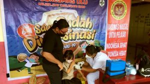 Maksimalkan Capaian Vaksinasi COVID-19, BIN dan Dinkes Sulut Terus Sasar Masyarakat Umum