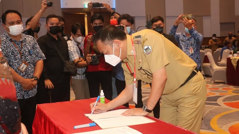 Bersinergi Dengan Pemprov Sulut, Pemkot Tomohon Selaraskan Kebijakan Pembangunan    