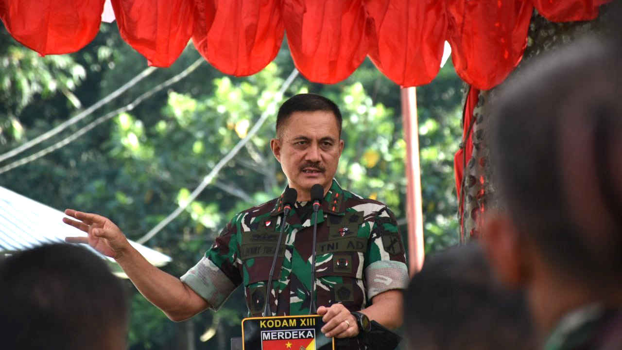 Pangdam Denny Tuejeh: Kodam XIII/Mdk Harus Memiliki Prajurit yang Mampu Pertahankan Wilayahnya
