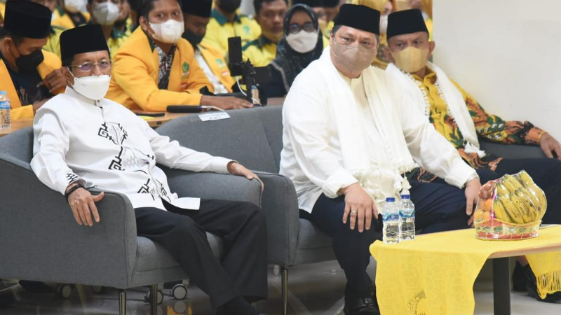 Prof Nasarudin dan Airlangga Hartarto Seperti Keluarga, Sedekat Apa?