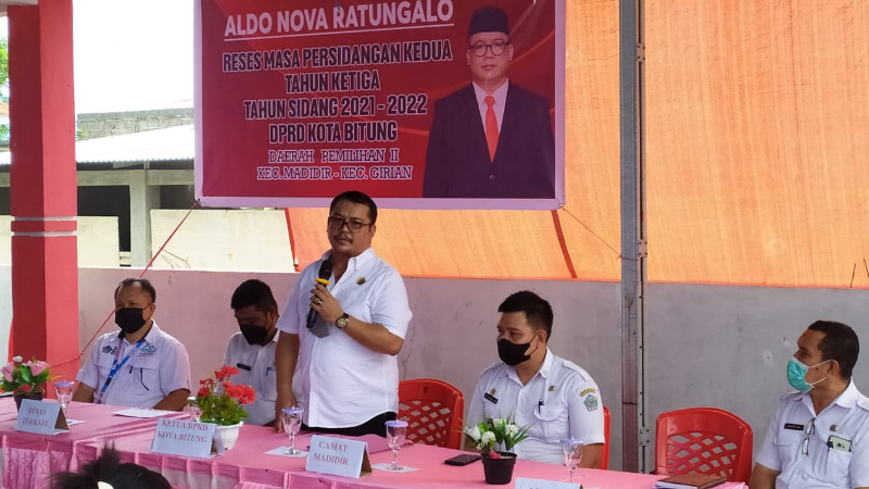 Gelar Reses, Ketua DPRD Bitung: Semoga Semua Usulan Teranggarkan dan Terealisasi