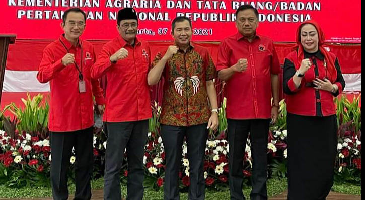 PDIP MoU dengan Kementerian ATR/BPN, Olly Dondokambey: Aset Harus Atas Nama Partai