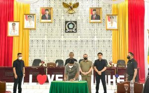 Serahkan Rekomendasi Terhadap LKPJ Bupati TA 2021, Ini Beberapa Catatan Strategis Dari DPRD Sangihe!