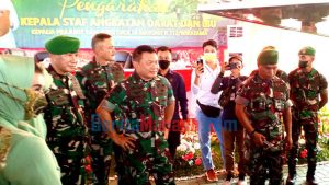 Kunjungi Mayonif R 712/Wiratama, Ini Pesan Penting Kasad Dudung Abdurachman