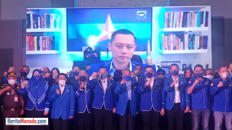 Berikut Ini Susunan Pengurus DPD Partai Demokrat Sulawesi Utara Periode 2022-2027
