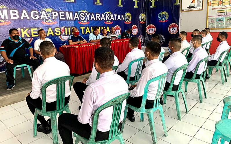 Ketambahan 13 CPNS Baru, Kalapas Kelas IIB Tahuna Tegaskan Untuk Saling Bersinergi
