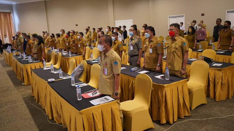 Joune Ganda - Kevin Lotulung Genjot Percepatan Pembangunan di Berbagai Sektor Implementasi e-Bapontar dan Minut Smart City