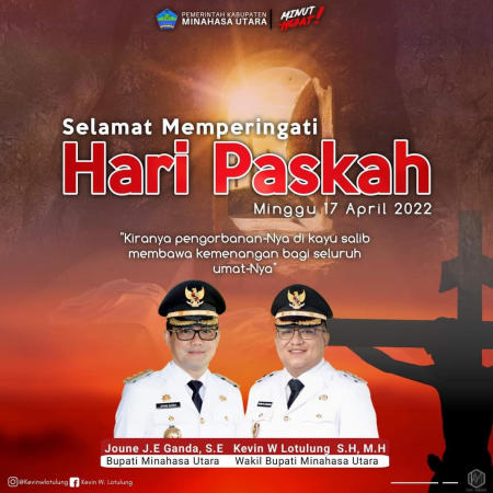 Pesan Paskah 2022: Joune Ganda - Kevin Lotulung Ajak Umat Kristen Jadi Kesaksian Bagi Dunia
