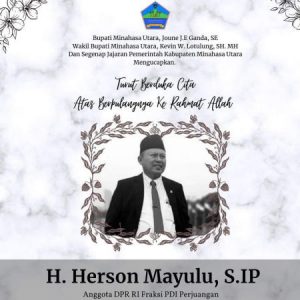 Joune Ganda – Kevin Lotulung Turut Berdukacita Atas Kepergian Alm. Herson Mayulu