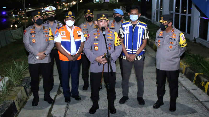 Kapolri Sebut Strategi One Way di Cikampek - Kalikangkung Hindari Kemacetan Mudik