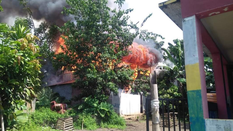 Rumahnya Terbakar, Pejabat Pemkot Bitung Ini Pilih Memaafkan Pelaku