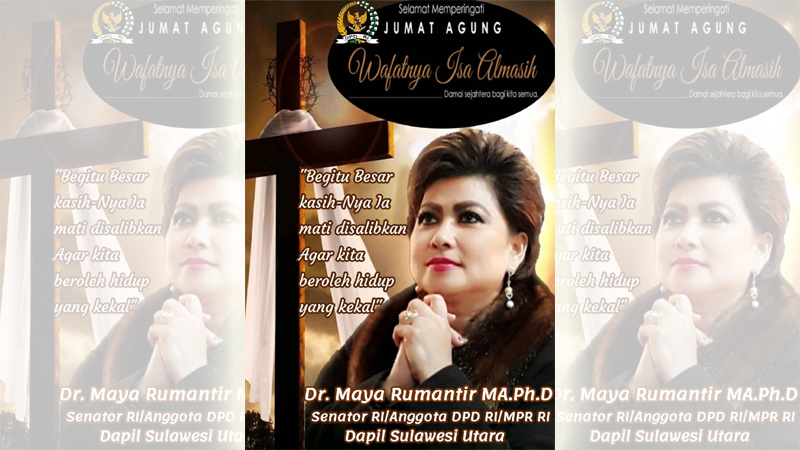 Maya Rumantir: Lebih Dari Sekedar Untuk Diingat, Jumat Agung Harus Jadi Momentum Pertobatan    