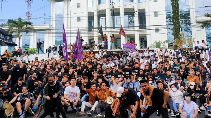 Pemuda GMIM Wilayah Kawangkoan Satu Bukan Bagian Aksi Demo Turunkan Ketua Sinode Hein Arina   