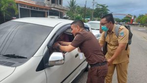 Pengendara Keluar Wilayah Bolsel di Cegat Aparat Berseragam Coklat, Ini Penyebabnya