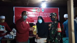 Vaksinasi BIN Sulut Hadir Untuk Jamaah Masjid Baiturohman Bolmut