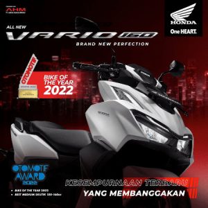 All New Honda Vario160 Raih Penghargaan Motor Terbaik di Indonesia